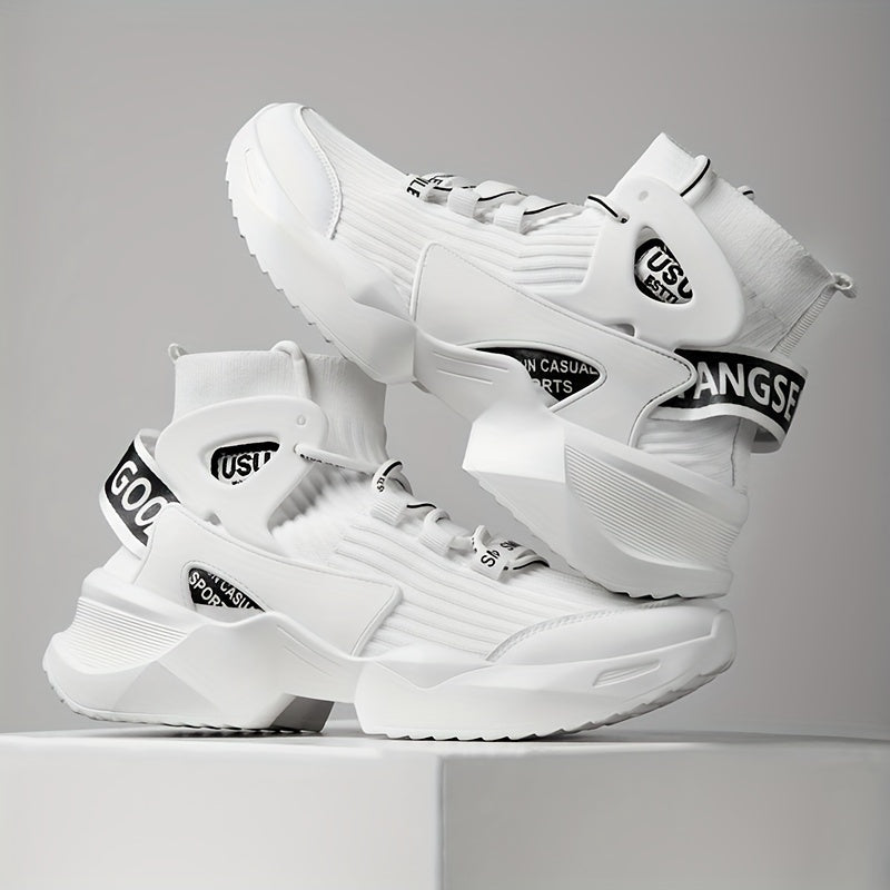 2024 New Fashion Plus Velvet Large Size Women's Sports Boots Shoes Couple Shoes