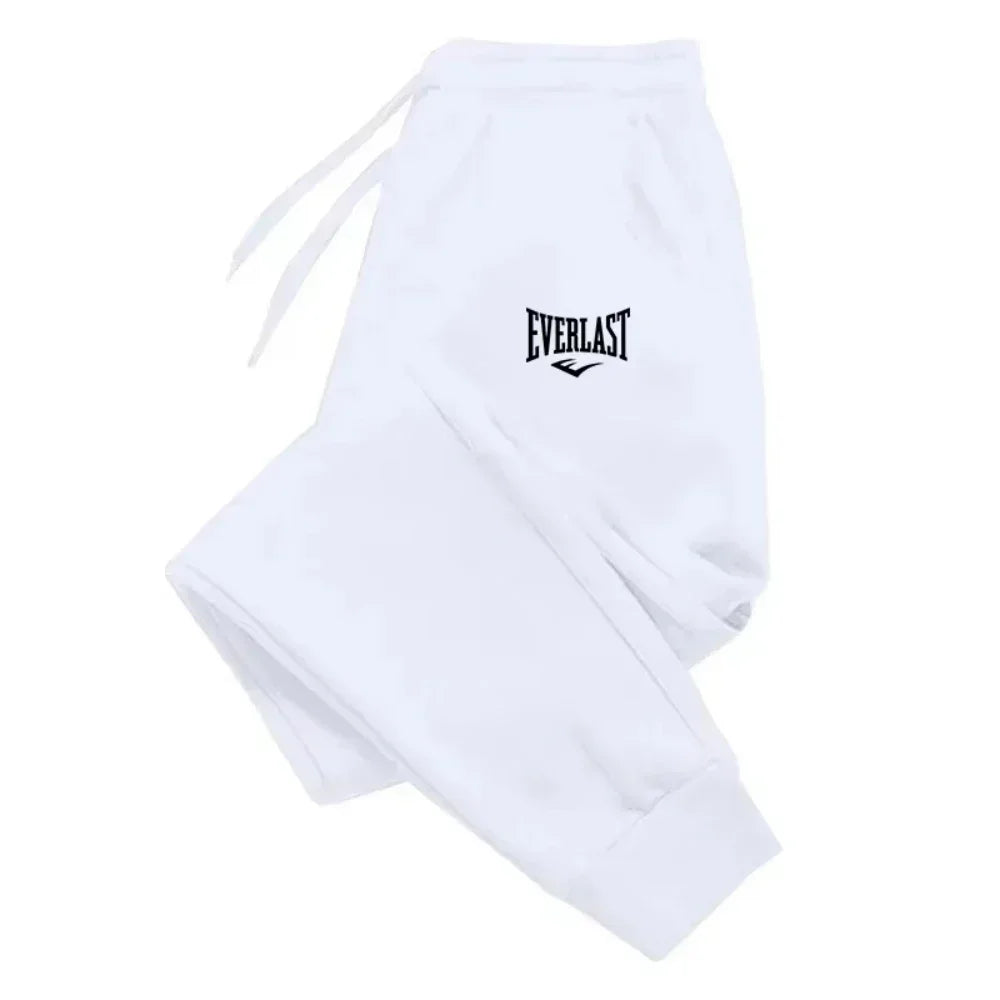 New Printed Pants EVERLAST Men Women Running Pants Joggers Sweatpant Sport Casual Trousers Fitness Gym Breathable Pants