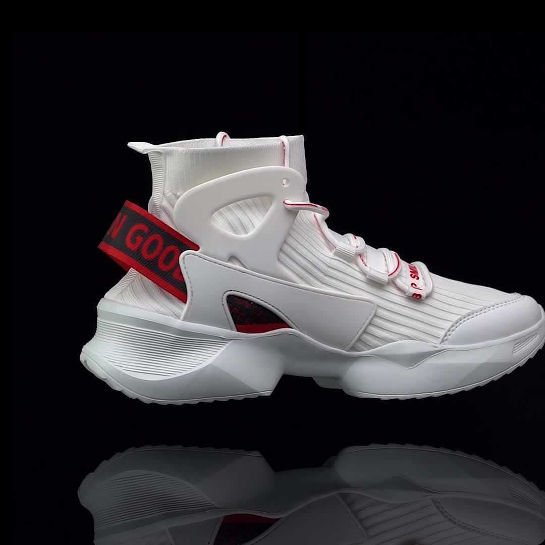 2024 New Fashion Plus Velvet Large Size Women's Sports Boots Shoes Couple Shoes